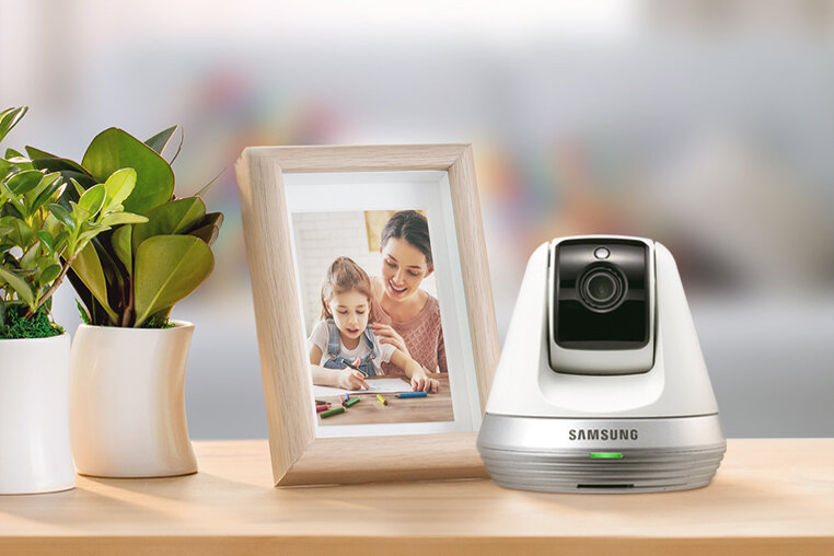 กล้องวงจรปิดไร้สาย Samsung Wisenet SNH-V6410PN